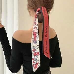 45*2.0" K-pop Multipurpose Pattern Tie Scarves 1 piece